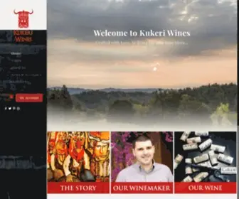 Kukeriwines.com(Kukeri Wines) Screenshot