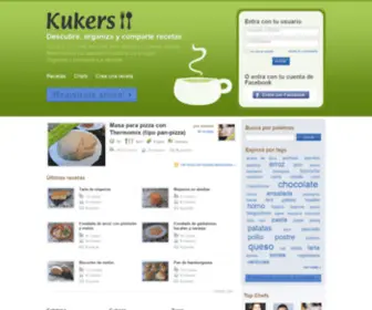 Kukers.com(Organiza, comparte y descubre recetas de cocina) Screenshot