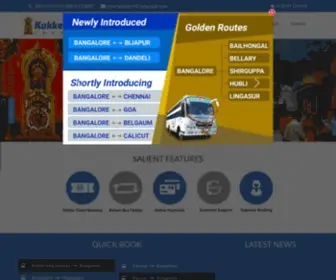 Kukkeshreetravels.com(Kukkeshree Travels) Screenshot