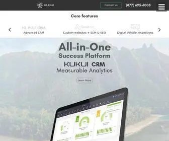 Kukui.com(Websites and CRM for Auto Repair Shops) Screenshot
