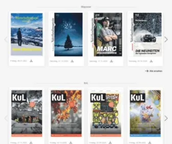 Kul-Magazin.li(Vaterland online) Screenshot