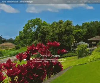 Kulasandalwoods.com(Cafe & Cottages) Screenshot