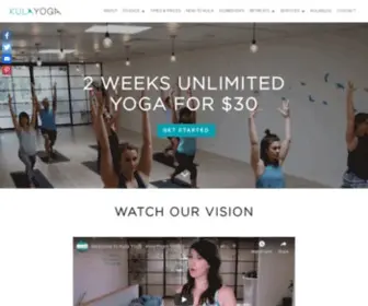 Kulayoga.com.au(Online Studio Now Open) Screenshot