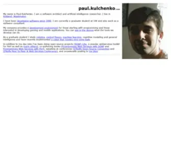 Kulchenko.com(Paul Kulchenko) Screenshot