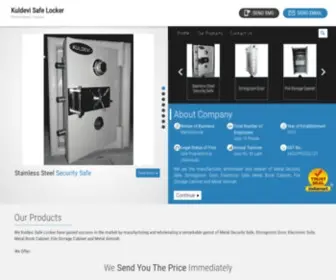 Kuldevisafelocker.com(Kuldevi Safe Locker) Screenshot