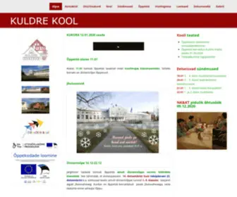 Kuldrepk.edu.ee(Kuldre Kool) Screenshot