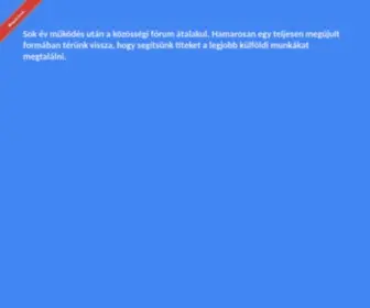 Kulfoldimunka.hu(My home) Screenshot
