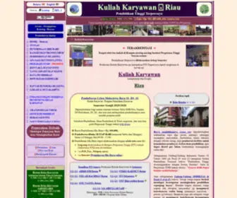 Kuliahkaryawanriau.com(Kuliahkaryawanriau) Screenshot