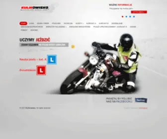 Kulikowisko.pl(Motocyklowa szkoła jazdy) Screenshot