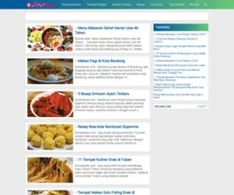 Kulinerasik.com(Kuliner Asik) Screenshot