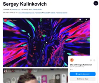 Kulinkovich.com(Sergey Kulinkovich) Screenshot