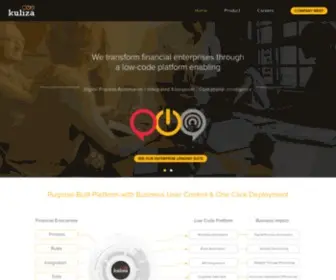Kuliza.com(Digital Transformation Partner for Financial Enterprises) Screenshot