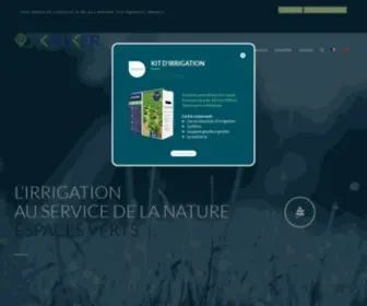 Kulker.fr(Solutions d'irrigation) Screenshot