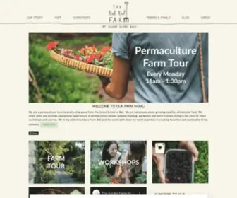 Kulkulfarmbali.com(The Kul Kul Farm) Screenshot