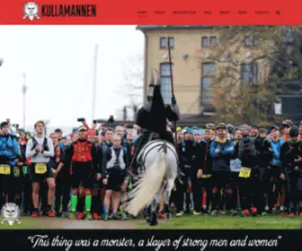 Kullamannen.com(Trail running) Screenshot