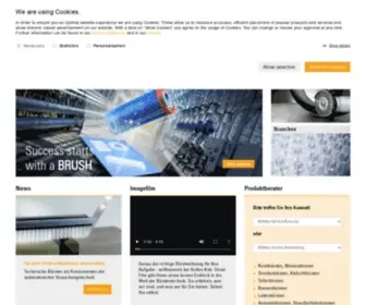 Kullen.de(Technische Bürsten Hersteller │ KULLEN) Screenshot