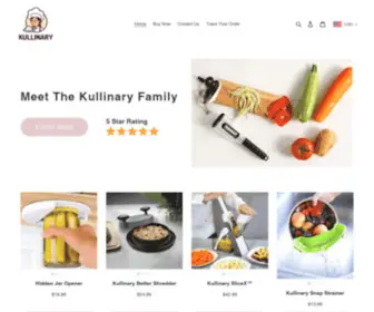 Kullinary.com(Create an Ecommerce Website and Sell Online) Screenshot