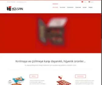 Kulsan.com.tr(Külsan) Screenshot