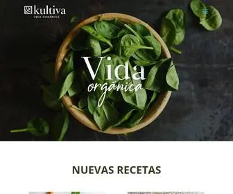 Kultivaorganics.com(Vida Orgánica) Screenshot