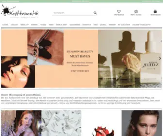 Kultkosmetik.ch(Naturkosmetik) Screenshot