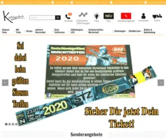 Kultmopeds.de(KultMopeds Simson Teile) Screenshot