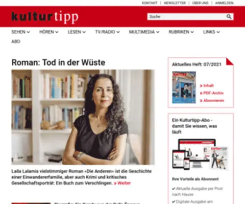 Kultur-Tipp.ch(Kultur Tipp) Screenshot