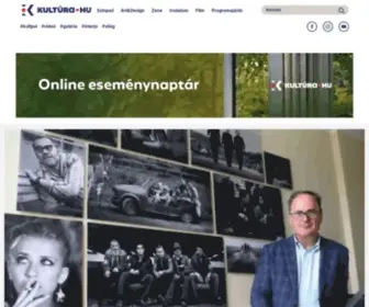 Kultura.hu(Főoldal) Screenshot