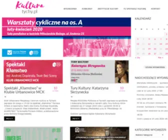 Kultura.tychy.pl(Tu spotkasz kultur) Screenshot