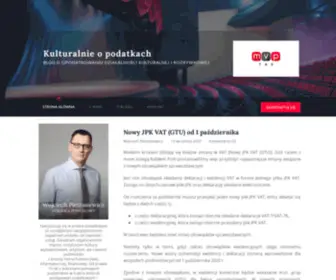 Kulturalnieopodatkach.pl(Kulturalnie o podatkach) Screenshot