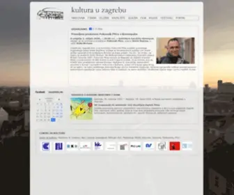 Kulturauzagrebu.hr(Kultura u Zagrebu) Screenshot