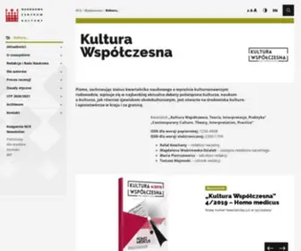 Kulturawspolczesna.pl(Kulturawspolczesna) Screenshot