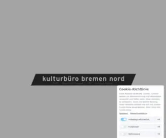 Kulturbuerobremennord.de(Die Dachmarke Kulturbüro) Screenshot