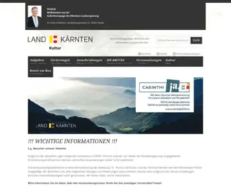 Kulturchannel.at(Kunst und Kultur in Kärnten) Screenshot
