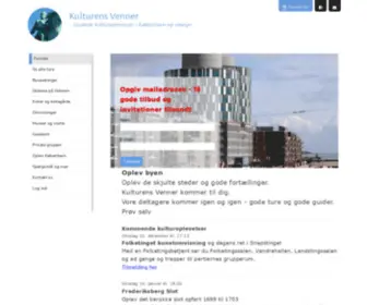 Kulturensvenner.dk(Kulturens venner) Screenshot