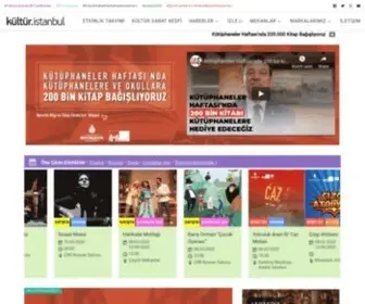 Kultur.istanbul(İstanbul'un Kültür ve Sanat Etkinlikleri Portalı) Screenshot