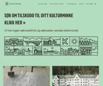 Kulturminnefondet.no(Norsk Kulturminnefond) Screenshot