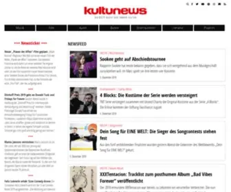 Kulturnews.de(Kultur erleben und freizeit gestalten) Screenshot