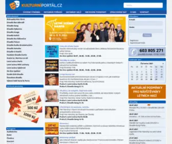 Kulturniportal.cz(Kulturní portál) Screenshot