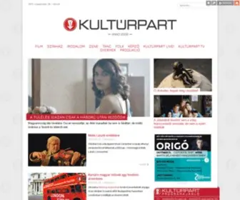 Kulturpart.hu(Kultúrpart) Screenshot