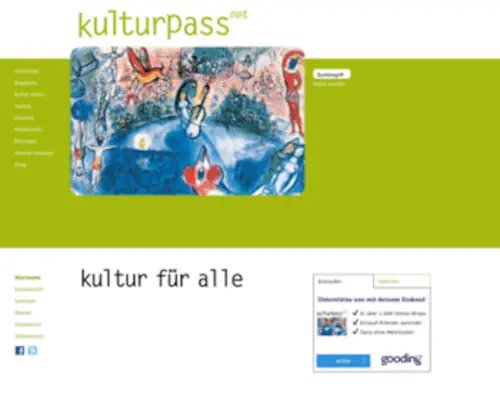 Kulturpass.net(Frankfurt) Screenshot