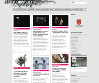 Kulturpolis.lt(Kultūrpolis.lt) Screenshot