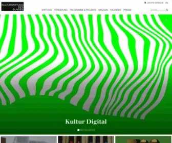 Kulturstiftung-Des-Bundes.de(Startseite Kulturstiftung des Bundes) Screenshot