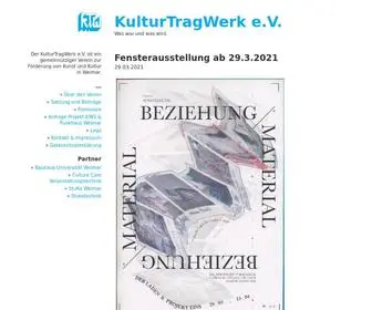 Kulturtragwerk.de(KTW) Screenshot