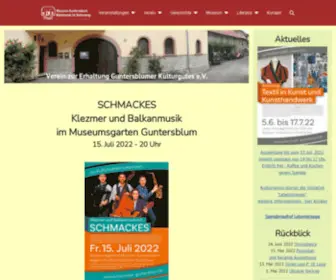 Kulturverein-Guntersblum.de(Kulturverein Guntersblum) Screenshot