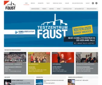 Kulturzentrum-Faust.de(Kulturzentrum Faust) Screenshot