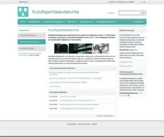 Kuluttajariita.fi(Kuluttajariitalautakunta (KRIL)) Screenshot