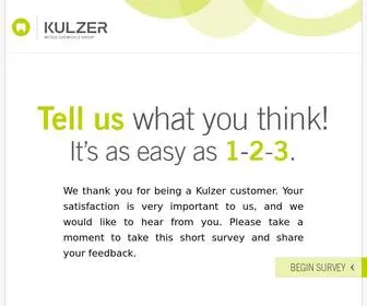 Kulzerfeedback.com(Kulzer Feedback) Screenshot