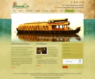 Kumarakomhouseboatholidays.com(Kumarakom houseboat) Screenshot