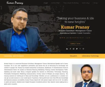 Kumarpranay.com(Kumar Pranay) Screenshot