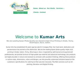 Kumarrarts.com(Kumar Arts) Screenshot